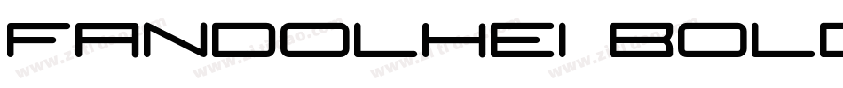 Fandolhei bold字体转换